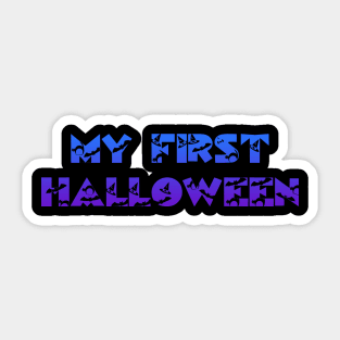 My First Halloween Sticker